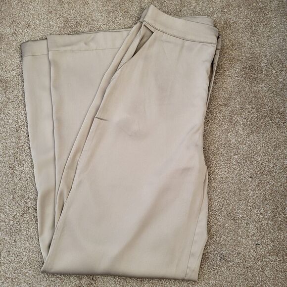 LBLC The Label Gia Wide Leg Pants Size 6 Style P15670LB Shiny Wedding Party - Picture 6 of 10